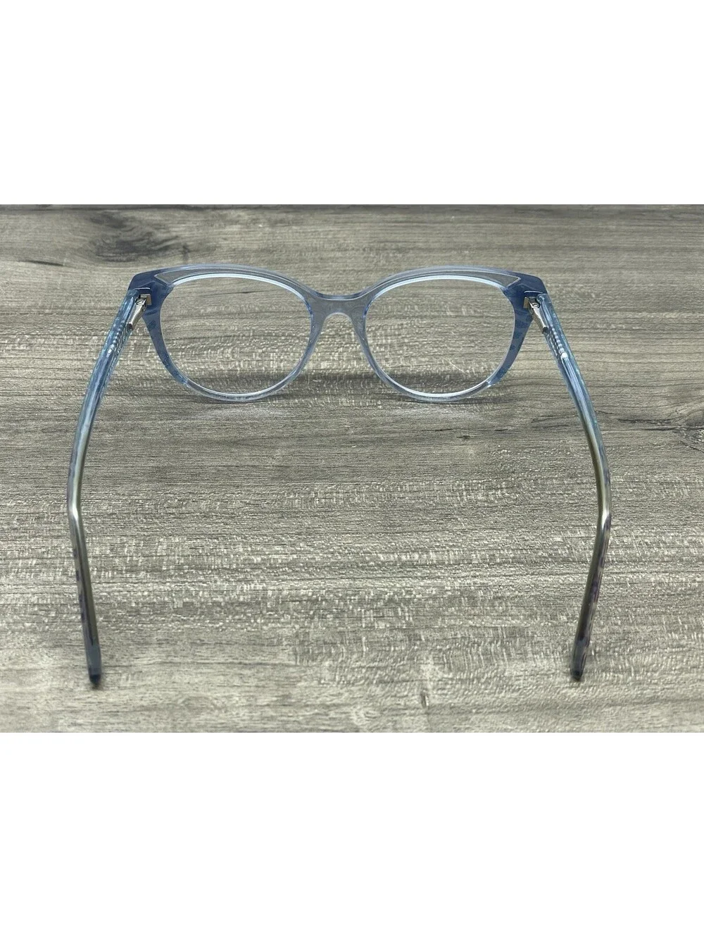 BEBE BB5208 (428) BLUE ANIMAL AUTHENTIC EYEGLASSES 52[]17-135 FRAMES ONLY